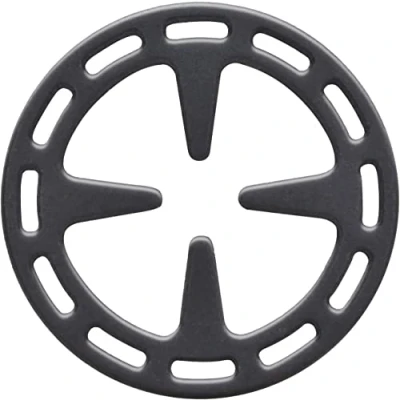 Image of Gas Ring Reducer 5 Inch Hob Reducer,Cast Iron,Black