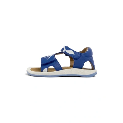 Image of Camper Bicho Baby shoes for kids, Size: 5.5K, Blau weiß Leather