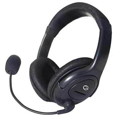 Image of Computer Gear Multimedia Stereo Headset with Boom Microphone