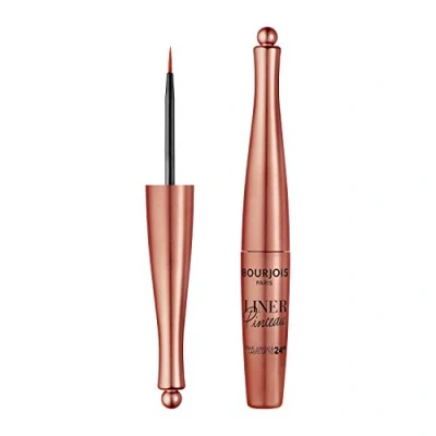 Image of Bourjois Liquid Eyeliner Liner Pinceau, Waterproof with Long Lasting Precise Line, 06 Cuivre Cubiste