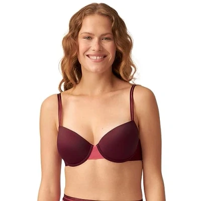Image of Naturana Sophisticated Underwired T Shirt Bra with Smooth Cups 34 Astro Dust C