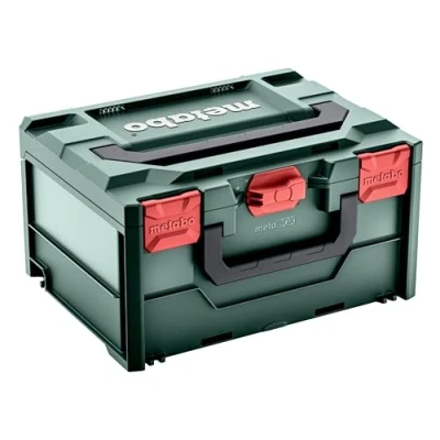 Image of Metabo metaBOX 215, Empty (626887000). Dimensions: 396 x 296 215 mm. Case Volume: 18.3 l. Maximum Load: 125 kg
