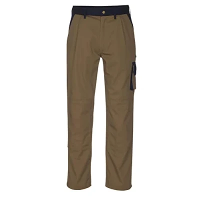 Image of Mascot 00979 430 51 82C43 Size L82cm/C43 &quot;Torino&quot; Trousers Khaki/Marine Blue