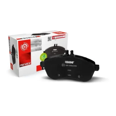 Image of 1694200120, 1694200820, 1694201220, 1694201920, A1694200120 Brake pad set FERODO PREMIER ECO FRICTION FDB1750 MERCEDES BENZ: A Class, B Class