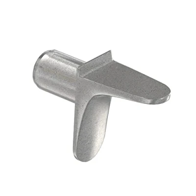 Image of Shelf Support with Diameter 5 mm Pack of 20 Made in Germany Rustproof Brackets Galvanised Pins