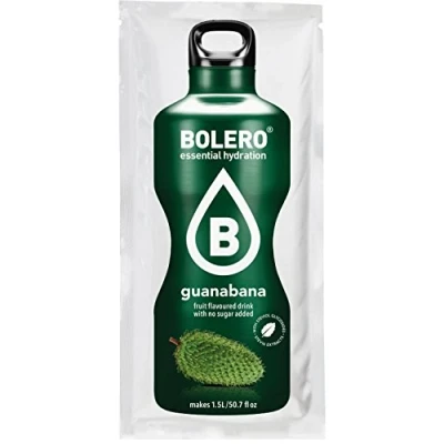 Image of Bolero Drinks Guanabana 9g Bottles x 12