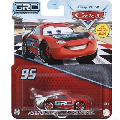 Image of Disney Cars Global Racers Cup Lightning McQueen Die Cast Car