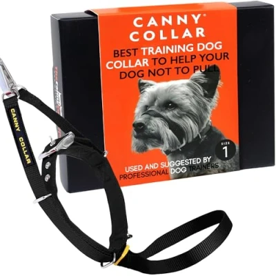 Image of Canny Collar No Pull Dog Head Collar, Lead Training Harness, that stops pulling Easy to fit, simple use, kind, safe, comfortable