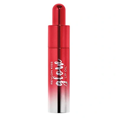 Image of Revlon Kiss Glow Lip Oil, M.V.Peach