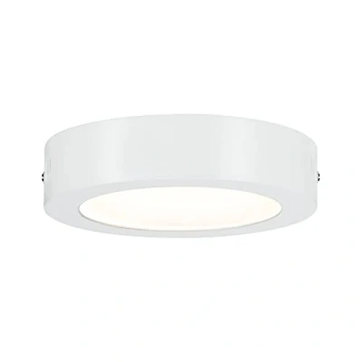 Image of Paulmann 70641 WallCeiling Lunar LED Panel Durchmesser 170mm 11W 230V Weiß matt Alu runde Deckenaufbauleuchte Deckenleuchte Deckenlampe 706.41