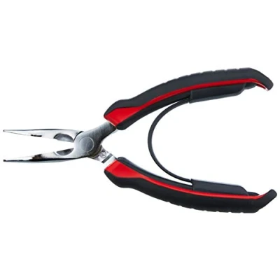 Image of Facom 195A.16CPE Half Round Nose Pliers 160 mm Red/Black