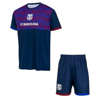 Image of FC Barcelona Official Collection Football Jersey Set