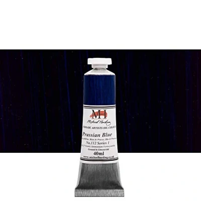 Image of Michael Harding Oil Colour : 40ml Prussian Blue