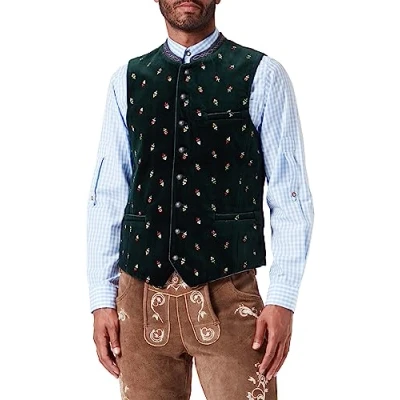 Image of Stockerpoint Men&#039;s Vittorio Traditional Waistcoat, fir, 40