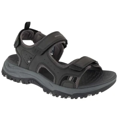 Image of Skechers Men&#039;s PREWITT RIGDON Sandal, Black, 10