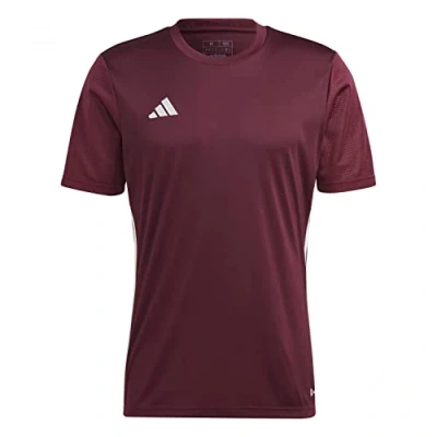 Image of adidas Men&#039;s Tabela 23 JSY Jersey (Shorts Sleeve), Teamar/White, S