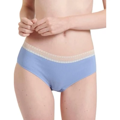 Image of Sloggi Women&#039;s GO Ribbed Hipster C2P Briefs, RIVIERA, M