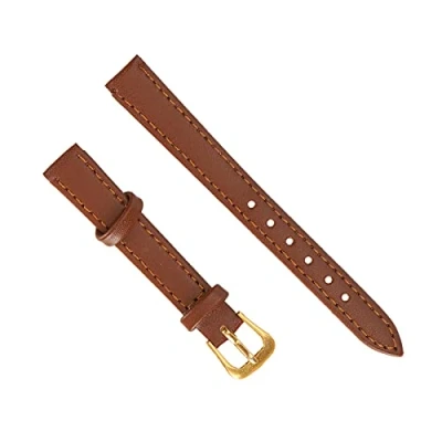 Image of Watch Straps, Band Unisex Universal Pin Buckle Strap 12mm to 22mm Optional Wide PU Leather Replacement Straps Accessory Brown for Men Women(#12)