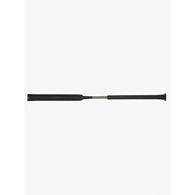 Image of LeMieux Jumping LeBaton Whip 57cm in Grey Horse Riding Crop for Equestrian Training Comfortable Soft PU Leather Stick with Shock Absorbing Pad