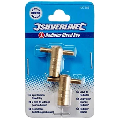 Image of Silverline Radiator Bleed Key 2pk Pair