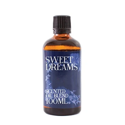 Image of Mystix London Sweet Dreams Scented Oil Blend 100ml Calming Lavender, Chamomile &amp; Vetiver Sleep Aid Aromatherapy