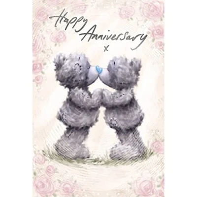 Image of Me To You HAPPY Anniversary Bear Card