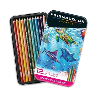 Image of Prismacolor Under The SEA Set PKG, 12 Count (Pack of 1)
