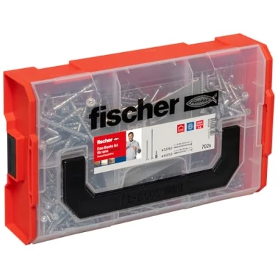 Image of fischer 562928 FIXtainer DE, Powerfast Ii Partial and Full Thread + Tx
