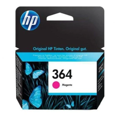 Image of HP 364 Magenta Standard Capacity Ink Cartridge 3ml CB319E