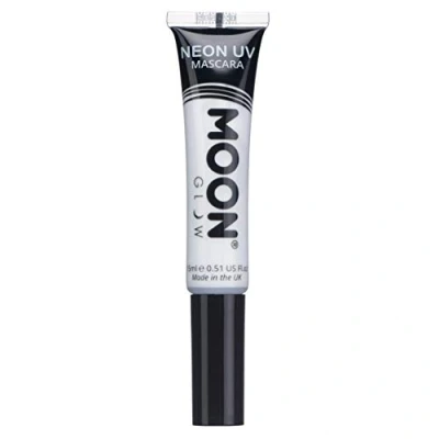 Image of Moon Glow Neon UV Mascara White Bright Colour, Glows under Lighting Make up