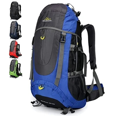 Image of Doshwin 70L Backpack Trekking Camping Travel Hiking Large Rucksack for Men Women (Blue)
