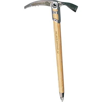 Image of Grivel Monte Bianco Ice Pick, Brown, 65 cm