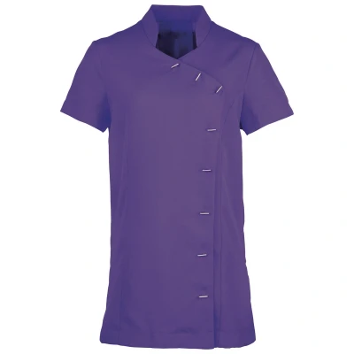Image of Premier Womens/Ladies Orchid Short Sleeved Tunic (Purple) Size 24 UK