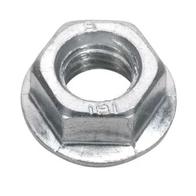 Image of Sealey Flange Nut Serrated M12 Zinc Pack of 50
