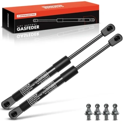 Image of Frankberg 2x Gas Strut Bonnet Left And Right Compatible With Grand Cherokee WJ/WG All Engine SUV 1999 2004 Replace# 55136764AA