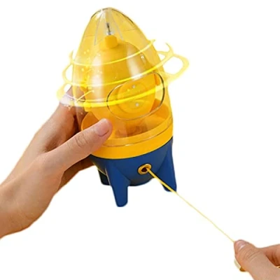 Image of Golden Egg Maker Pulling Rope, White Yolk Mixer, Silicone Spinner with Hand Pull Type Scrambler Shaker Whisk, for Cooking Tool Mixer Kitchen Gadgets