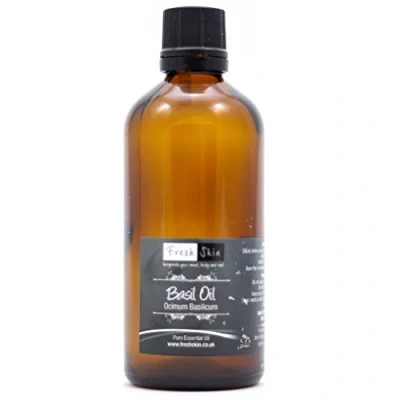 Image of 50ml Basil Essential Oil Freshskin Beauty LTD 100% Pure &amp; Natural Oils