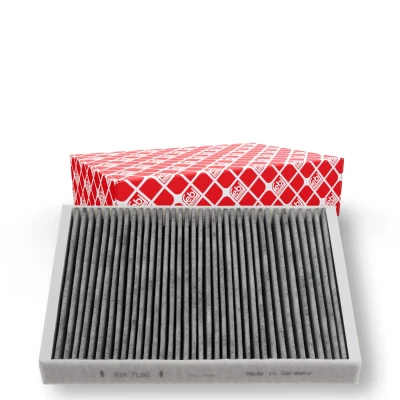 Image of 1609999080, 1616959080, 647945 Pollen Filter FEBI BILSTEIN 29222 Activated Carbon 265mm 195mm 30mm CITROËN: C5 3, III Estate, C6 Saloon