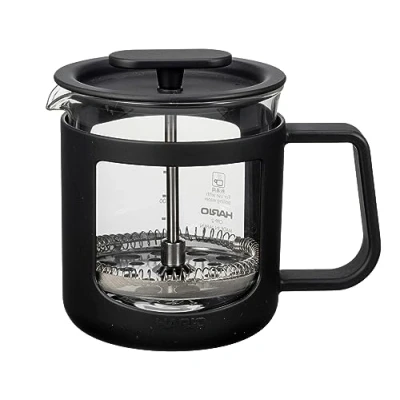Image of HARIO CPU 2 B CafePress U Heat resistant Glass, Practical Capacity, 10.1 fl oz (300 ml), Black