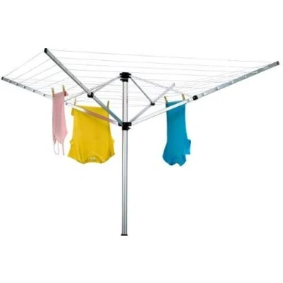 Image of SFM Heavy Duty Rotary Airer Clothes Garden Washing Line Dryer Folding Outdoor Dry Airers 50M 4 Arm