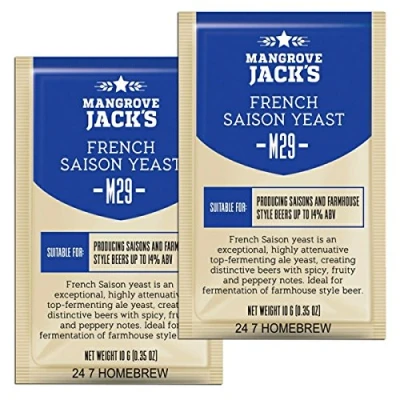 Image of 2X Mangrove Jack’s Craft Series Yeast M29 French Saison (10g)