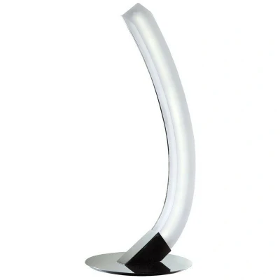 Image of On Table Lamp Left 5W LED 3000K, 500lm, Polished Chrome, Frosted Acrylic