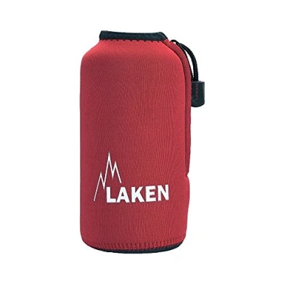 Image of Laken Neoprene Bottle Sleeve Pouch Aluminum Water 20oz, Red