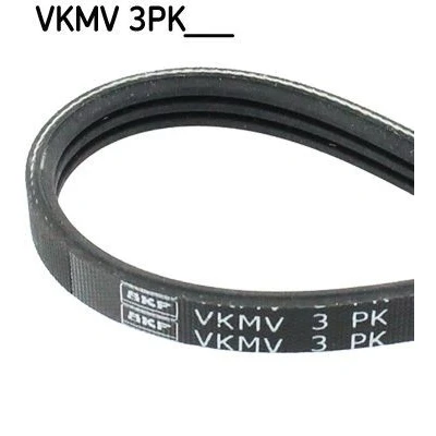 Image of 71749429 V ribbed belt SKF VKMV 3PK685 685mm 3 FORD: MONDEO 3, Stufenheck, Kombi, FIAT: Uno Hatchback