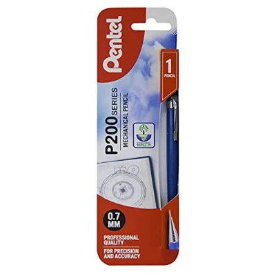 Image of Pentel Mechanical Pencil, 0.7 mm Lead 1 Blister Pack,blue
