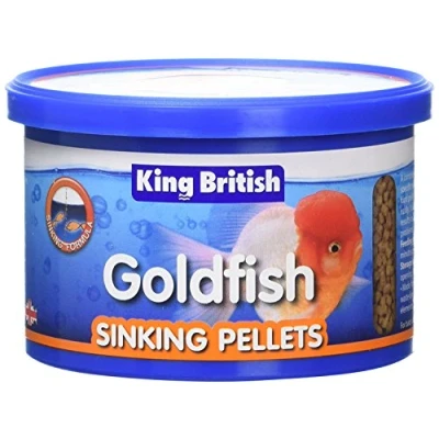 Image of Beaphar King British Goldfish Sinking Pellet 140g