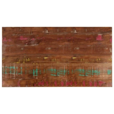 Image of vidaXL Table Top 100x60x3.8 cm Rectangular Solid Wood Reclaimed