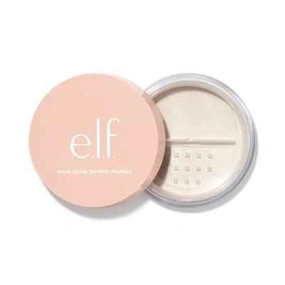 Image of e.l.f. Halo Glow Soft Focus Setting Powder, Light &amp; Silky Powder For Creating Without Shine, Smooths Pores Fine Lines, Dark