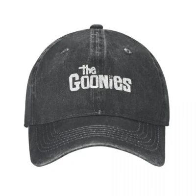 Image of DYHVVD Unisex Hat Fashion Hip Hop Baseball Cap The G Goonies Denim Worn Logo University Trucker Adjustable Man Print Caps Outdoor Birthday Gift