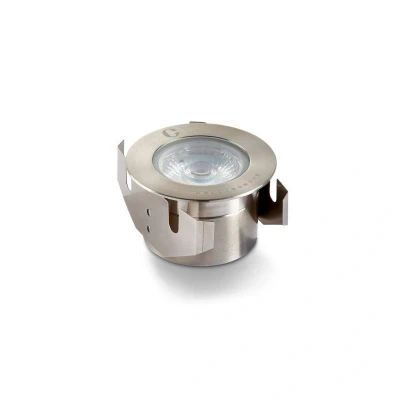 Image of Ground Light 2.2W 2700K Brushed Metal IP68 Collingwood GL040 SPS